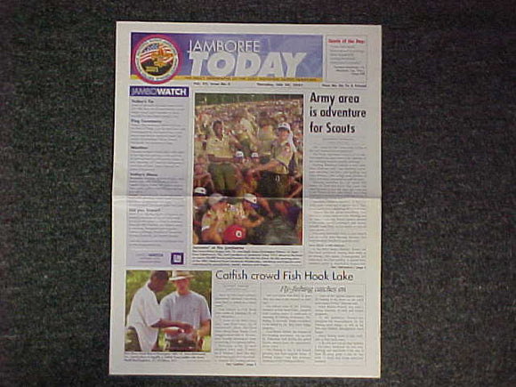 2001 NJ NEWSPAPER, JAMBOREE TODAY, 7/26/01