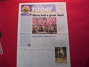 2001 NJ NEWSPAPER, JAMBOREE TODAY, ISSUE 8, 7/31/01
