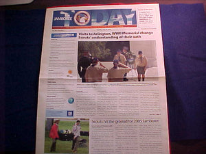 2005 NJ NEWSPAPER, JAMBOREE TODAY,ISSUE #1, 7/26/05
