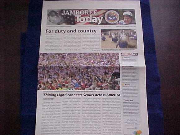 2010 NJ NEWSPAPER, JAMBOREE TODAY, 8/2/10