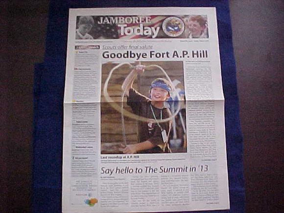 2010 NJ NEWSPAPER, JAMBOREE TODAY, 8/3/10