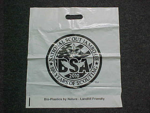 2010 NJ SHOPPING BAG, PLASTIC, 20X17.5"