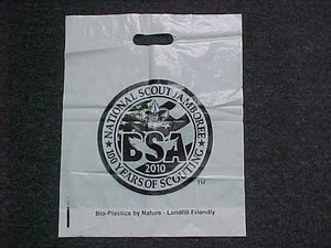 2010 NJ SHOPPING BAG, PLASTIC, 18X14.5"