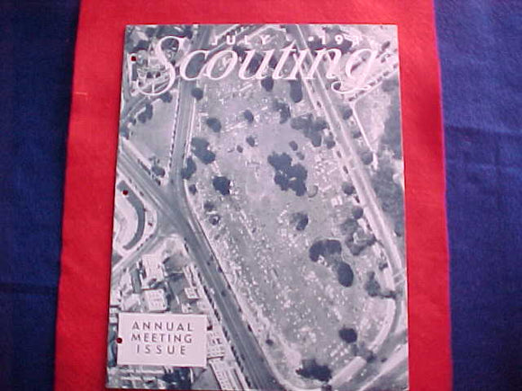 1937 NJ SCOUTING MAGAZINE, 7/1937