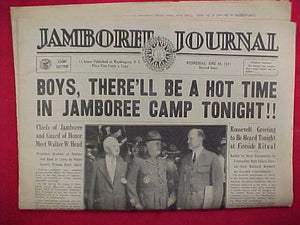 1937 NJ NEWSPAPER, "JAMBOREE JOURNAL" 6/30/37, SECOND ISSUE