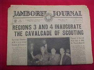 1937 NJ NEWSPAPER, "JAMBOREE JOURNAL" 7/2/37, FOURTH ISSUE