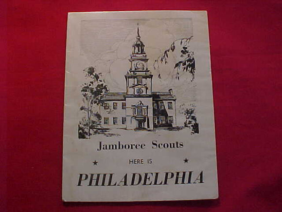 1950 NJ BROCHURE, PHILADELPHIA TOUR
