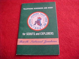 1957 NJ TELEPHONE HANDBOOK AND DIARY