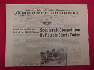 1960 NJ NEWSPAPAPER, "JAMBOREE JOURNAL" 7/23/60, ISSUE #2