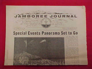 1960 NJ NEWSPAPAPER, "JAMBOREE JOURNAL" 7/24/60, ISSUE #3
