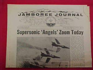 1960 NJ NEWSPAPAPER, "JAMBOREE JOURNAL" 7/26/60, ISSUE #5