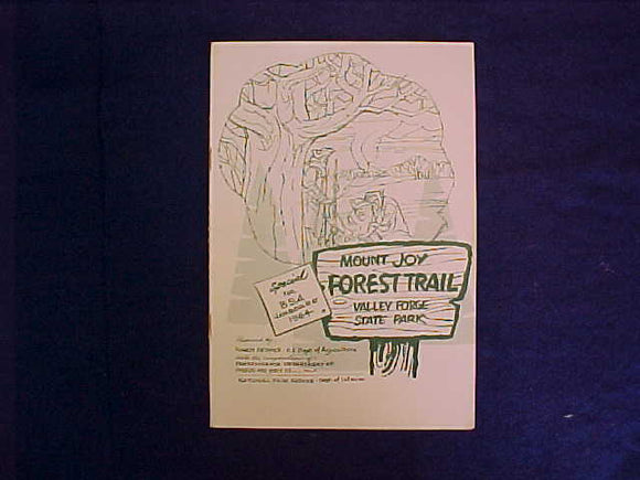 1964 NJ MAP, FOREST TRAIL
