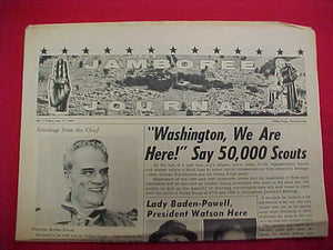 1964 NJ NEWSPAPER, "JAMBOREE JOURNAL", 7/17/64, ISSUE #1