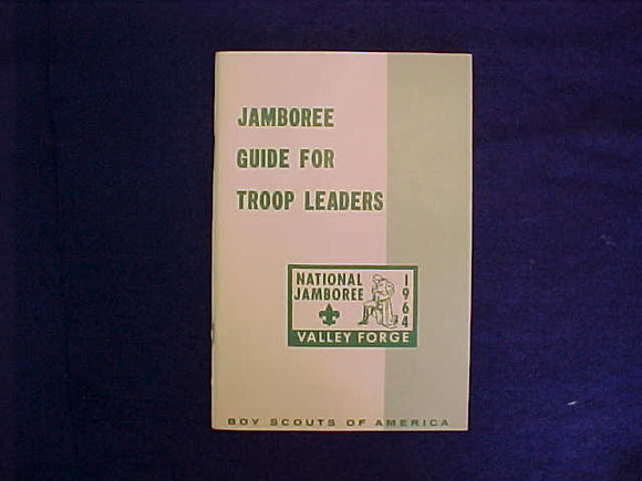 1964 NJ BOOK, TROOP LEADERS GUIDE
