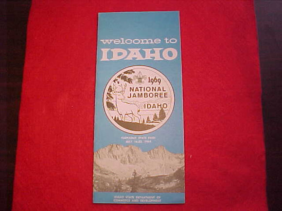 1969 NJ BOOKLET, WELCOME TO IDAHO, 16 PAGES
