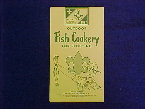 1977 NJ BROCHURE, OUTDOOR FISH COOKERY