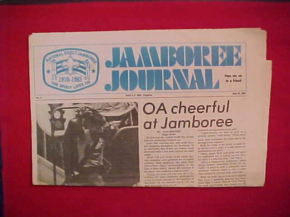 1985 NJ JAMBOREE JOURNAL, 7/28/85