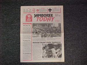 1989 NJ NEWSPAPER, JAMBOREE TODAY, 8/7/89