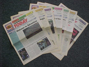 1993 NJ NEWSPAPERS, JAMBOREE TODAY, COMPLETE SET OF ISSUES 1-7