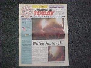 1997 NJ NEWSPAPER, JAMBOREE TODAY, ISSUE #8, 8/5/97