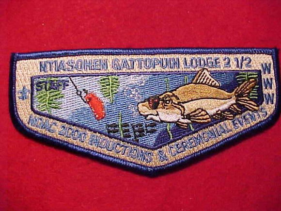 2000 NOAC FLAP, INDUCTIONS & CEREMONIAL EVENTS STAFF, NO BUTTON LOOP