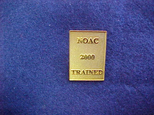 2000 NOAC PARTICIPATION PIN, ISSUED 1 PER SCOUT