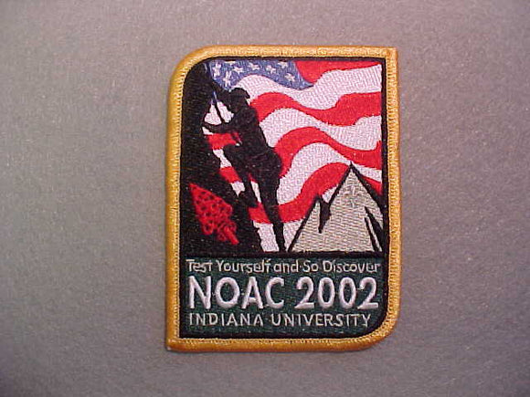 2002 NOAC PATCH, NO BUTTON LOOP