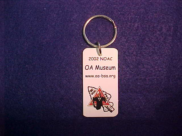 2002 NOAC KEY CHAIN, OA MUSEUM
