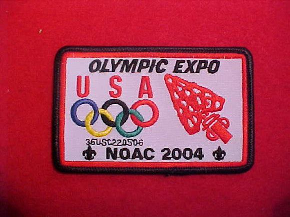 2004 NOAC PATCH, OLYMPIC EXPO