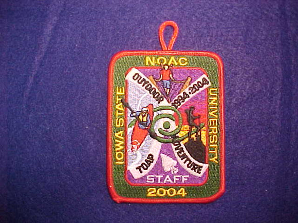 2004 NOAC PATCH, TOAP STAFF
