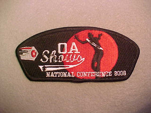 2006 NOAC SHOULDER PATCH, OA SHOWS