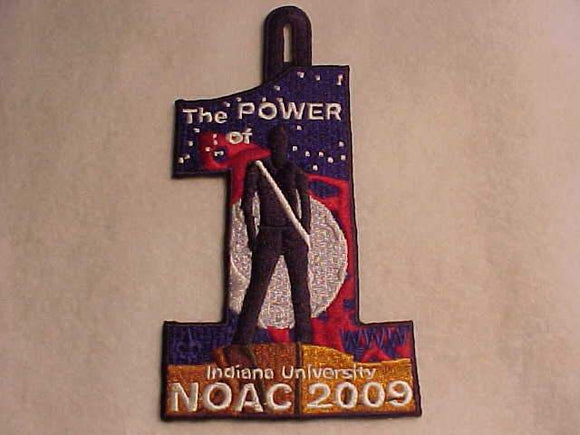 2009 NOAC PATCH, PARTICIPANT ISSUE W/ BUTTON LOOP