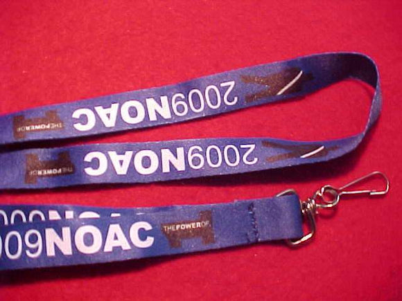 2009 NOAC ID LANYARD