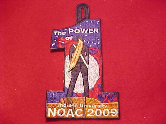 2009 NOAC PARTICIPANT PATCH (W/ LOOP) + PARTICIPATION SASH PIN