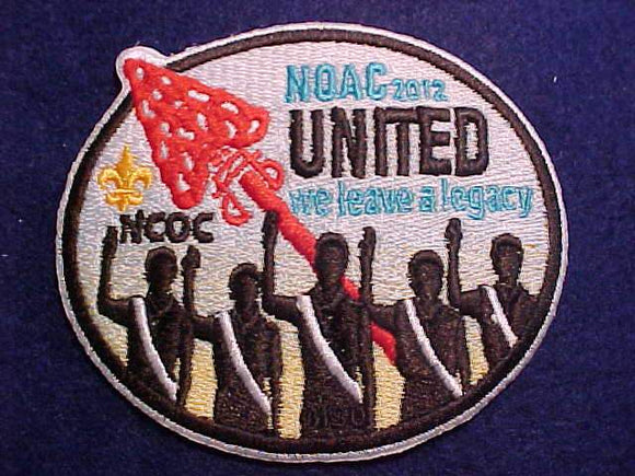 2012 NOAC PATCH, NCOC (NATIONAL COUNCIL OF CHIEFS)