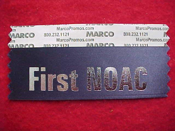 2015 NOAC NAME BADGE RIBBON, FIRST NOAC, NAVY