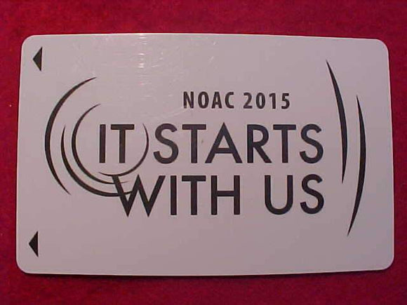 2015 NOAC ID CARD