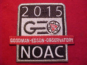 2015 NOAC PATCH, GEO (GOODMAN-EDSON-OBSERVATORY)