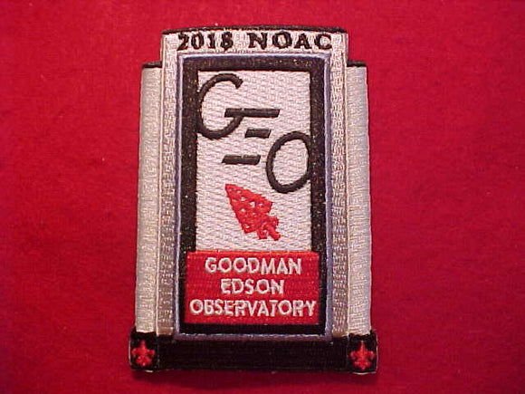 2018 NOAC PATCH, GEO (GOODMAN-EDSON-OBSERVATORY