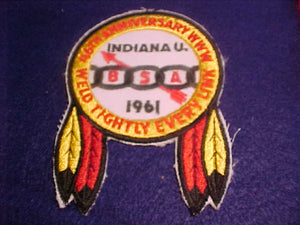 1961 NOAC PATCH, REPRODUCTION, MADE BY BSA