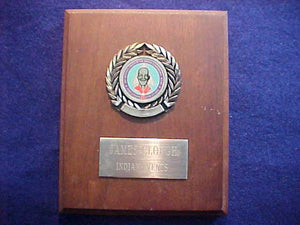 1981 NOAC AWARD PLAQUE, INDIAN EVENTS