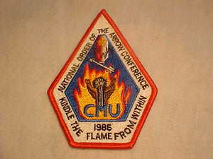 1986 NOAC PATCH, NO BUTTON LOOP