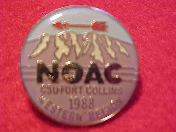 1988 NOAC PIN, WESTERN REGION, CSU-FORT COLLINS