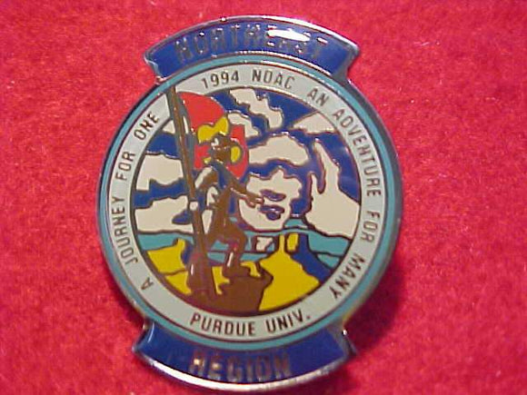 1994 NOAC PIN, NORTHEAST REGION, PURDUE UNIV.