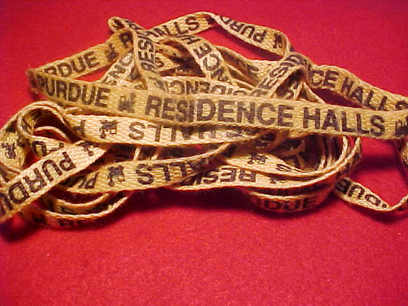 1994 NOAC SHOELACE, PERDUE UNIV. RESIDENCE HALLS, USED FOR ID TAGS
