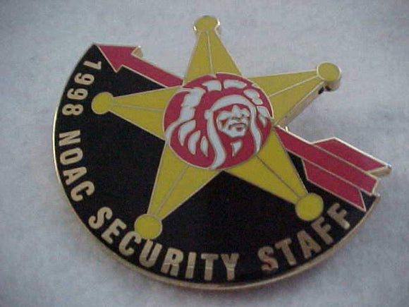 1998 N/C SLIDE, SECURITY STAFF, 2.75
