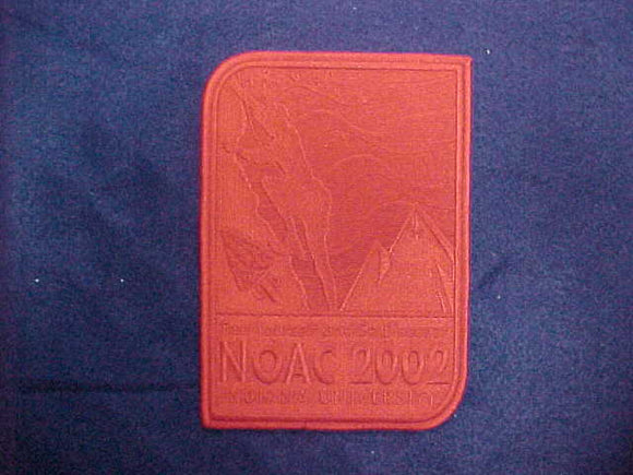 2002 NOAC JACKET PATCH, RED GHOST