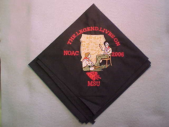 2006 NOAC NECKERCHIEF. RARE,LIMITED ISSUE SOLD OUT BEFORE NOAC STARTED