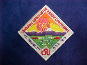 1979 NOAC JACKET PATCH