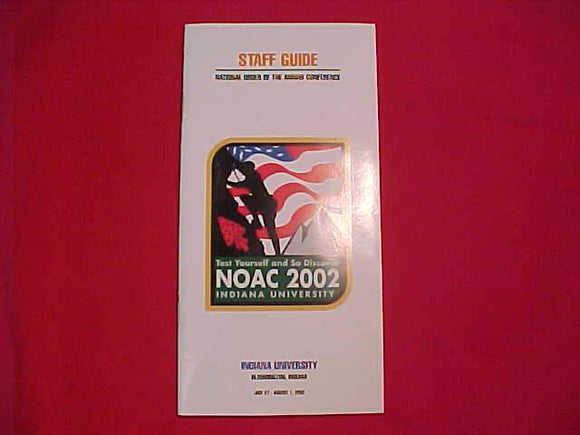 2002 NOAC STAFF GUIDE, INDIANA UNIV.